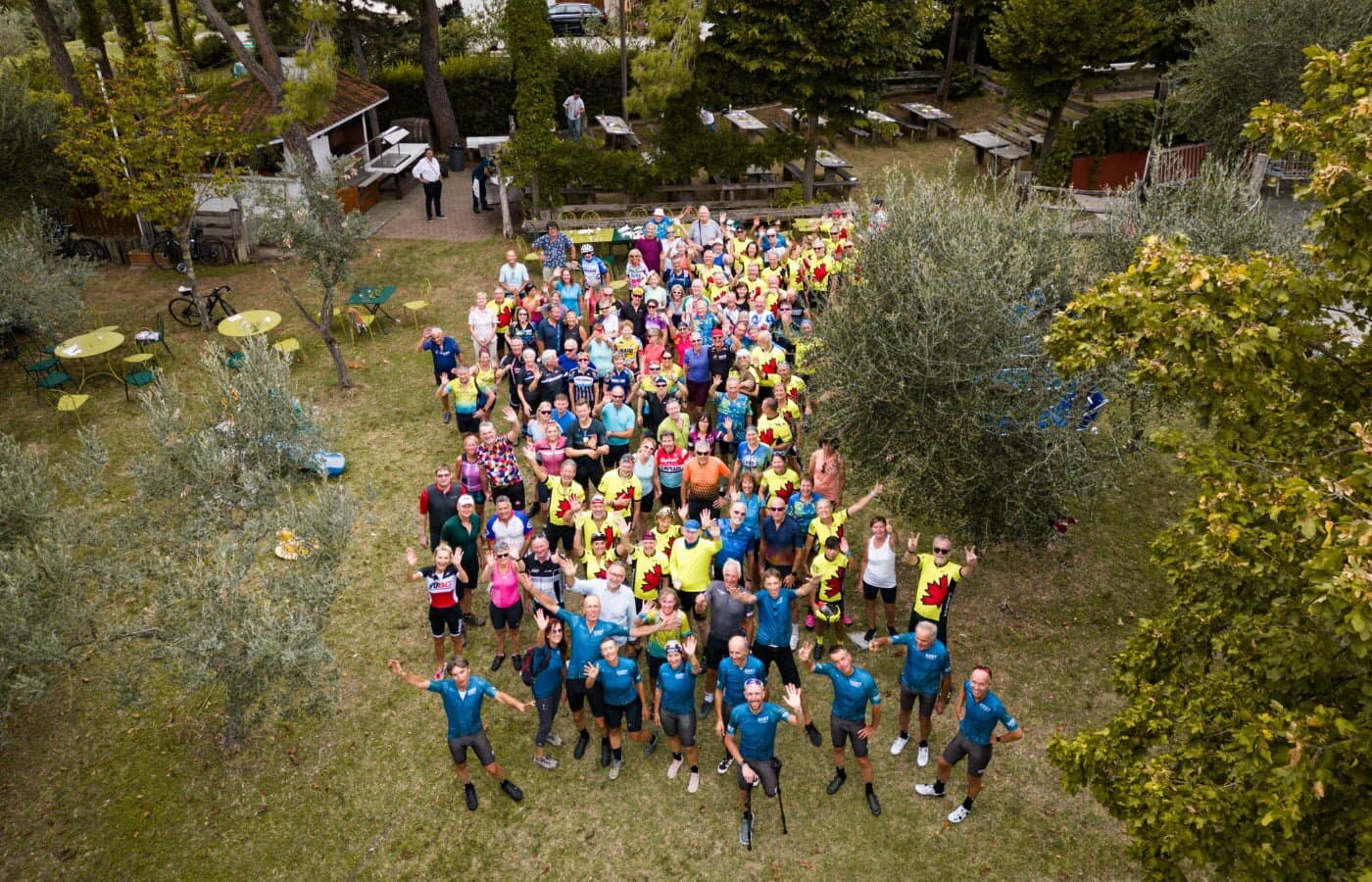 L'équipe de Riccione Bike ASBL
